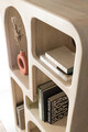 Biblioteca Cairo, Bizzotto, 90 x 33 x 160 cm, lemn de mango