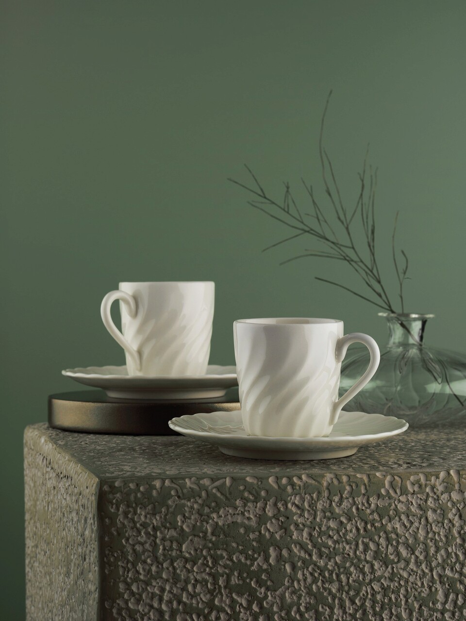 Set de cafea BNLY12KT00, Kutahya Porselen, 12 piese, portelan - 1 | YEO