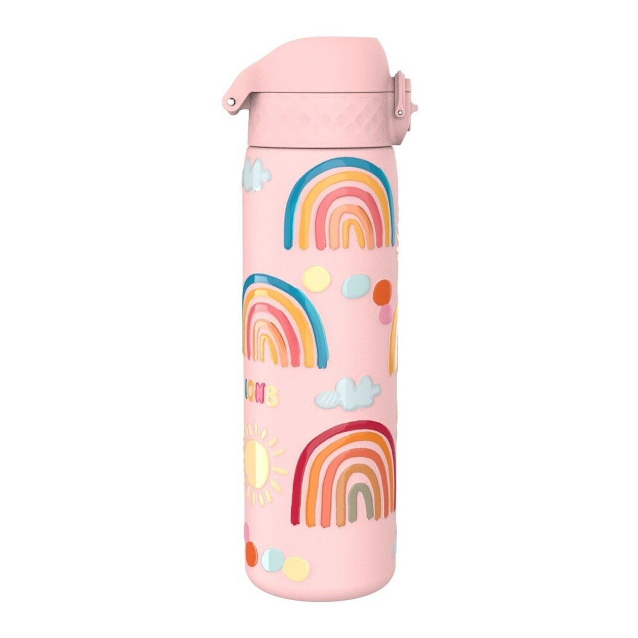 Sticla apa Slim, inox, 500ml, Rainbows - Ion8 - imagine 4