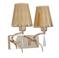 Aplica de perete, Flame, Mauro Ferretti, 2 x E27, 40W, auriu