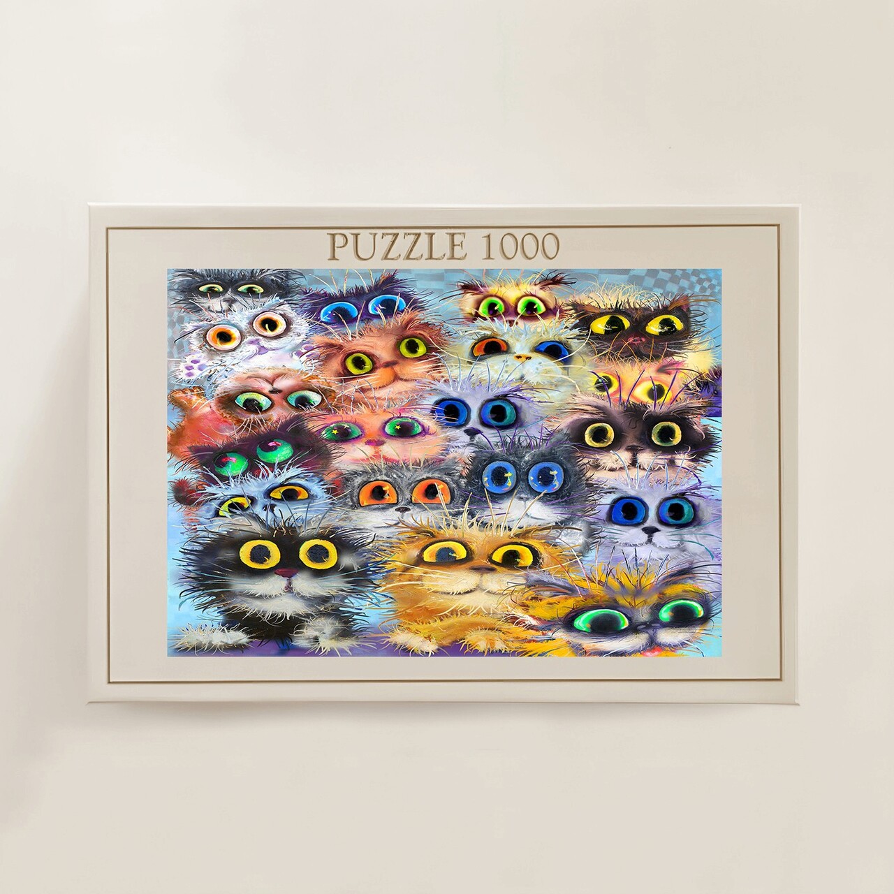 Puzzle, Wallxpert, PZL_0166_1000, Multicolor - view 3