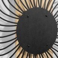 Decoratiune de perete, Solis, Cadru: Lemn (Grosime: 2 cm), Natural/Negru