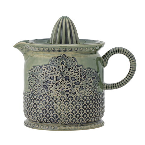 Storcator lamaie, Bloomingville, Liselu, 17.5x12x15.5 cm, 720 ml, ceramica, verde