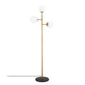 Lampadar, Fulgor, 942FLG1502, Metal, Auriu