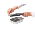 Caserola pentru pranz, Brabantia, Make&Take, 20.5x14.5x5.8 cm, 1.1 L, inox, argintiu mat
