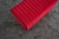 Taburet Mabel Puf, Balcab Home, 80x40x40 cm, lemn, rosu