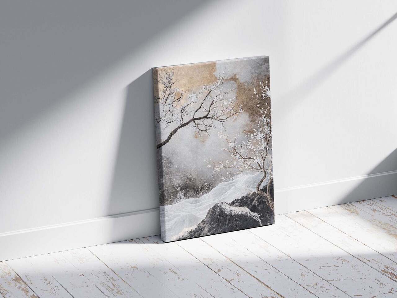 Tablou decorativ, YNS-1007-80 x 120, Lemn, Multicolor - view 3
