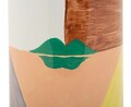 Vaza decorativa Piccassy High, Mauro Ferretti, 15x40 cm, ceramica, multicolor