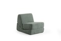Canapea extensibilă cu 1 loc, Artie, 560ARE4172, Cadru: FĂRĂ CADRU, Verde