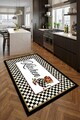 Covor, Mutfak-000026-013, 180x280 cm, Poliester, Negru