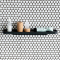 Polita depozitare pentru baie, Brabantia, MindSet, 8.6x42x4.4 cm, otel, gri