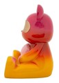 Figurina /sculptura decorativa Sitting Rainbow Teddy, Mauro Ferretti, 21.5x20.5x32 cm, polirasina, multicolor