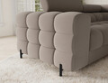 Coltar extensibil dreapta 3 locuri ELTAP, RT-18SO, Fectory, 346x205x93 cm, lemn/poliester, bej inchis
