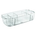 Organizator pentru cosmetice Rain, iDesign, 40.5x18x9.5 cm
