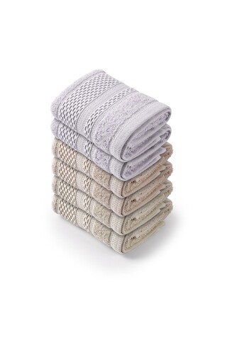 Set prosoape de baie, Whitney, Piramit 4, Bumbac, Multicolor