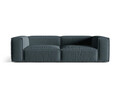 Canapea 4 locuri, Nuria-215, Micadoni Home, 250x110x72 cm, tesatura structurata chenille, petrol inchis