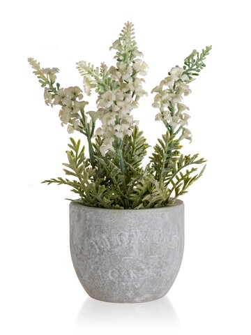 Floare artificiala Lavender, Banquet, 12x21 cm, verde