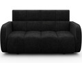 Canapea extensibila 3 locuri ELTAP, Deverio, 154x103x83 cm, lemn/poliester, negru