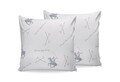Set 2 fete de perna, 60x60 cm, 100% bumbac ranforce, Beverly Hills Polo Club, BHPC 025 v2, gri