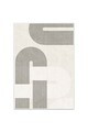 Covor, CLR-7366-HALI-13, 120x200 cm, Poliester, Crem