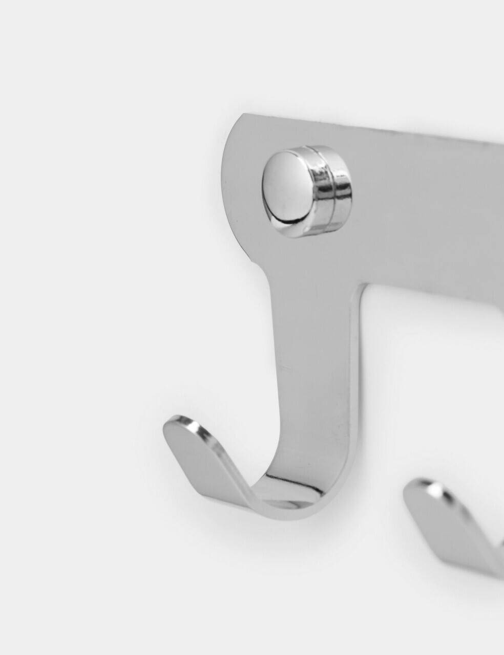 Cuier de perete, Hanah Home, Smart 5, 28.5x6x3 cm, Inox, Crom - view 3