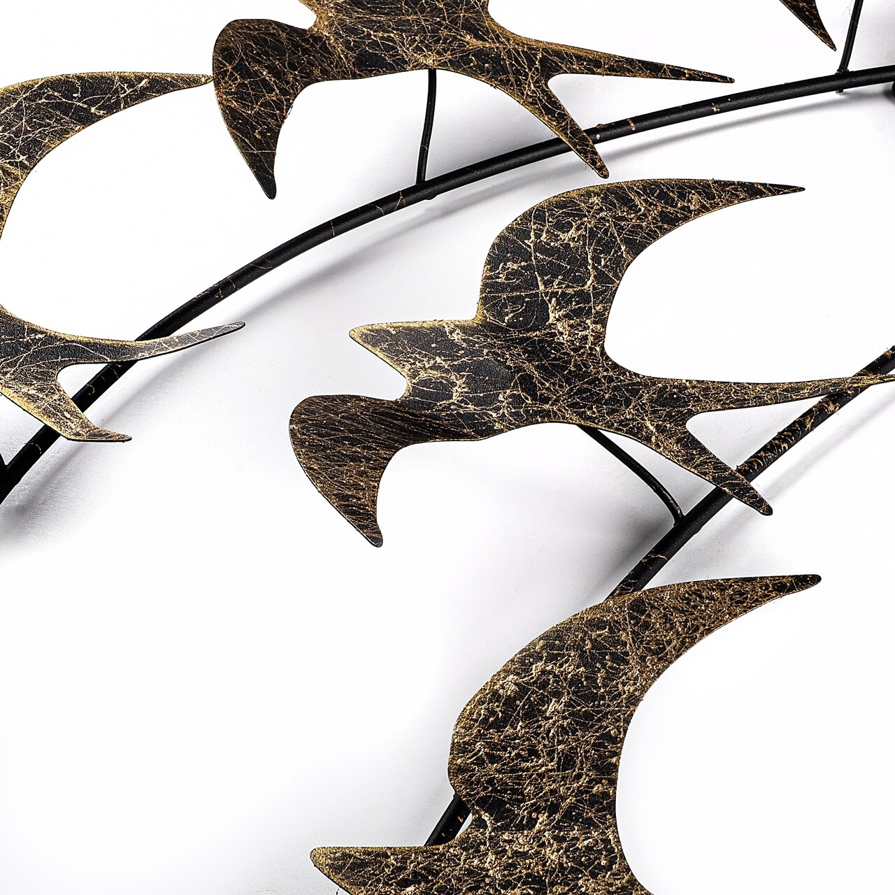 Decoratiune de perete, Flight 3, Dimensiuni: 50 x 100 x 5 cm, Multicolor - view 5