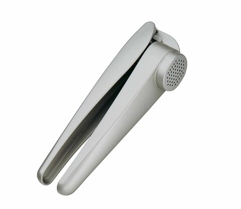 Presa pentru usturoi Quick, Kuchenprofi, 16 x 3 cm, aluminiu, argintiu