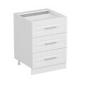 Dulap pentru bucatarie, Hanah Home, Minar, 60x87x58 cm, Alb
