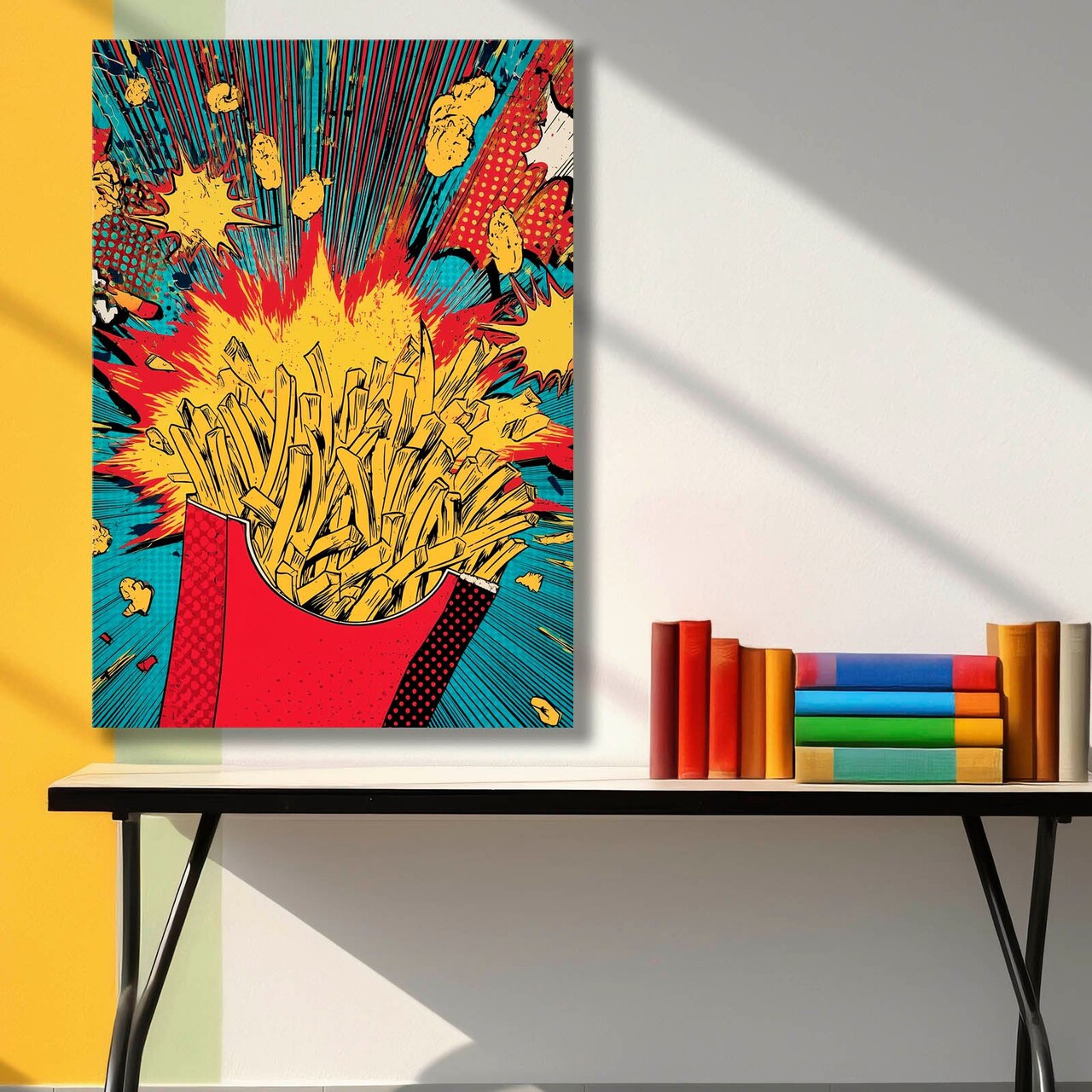 Tablou decorativ, BSRPOPC-011, Lemn, Multicolor - view 2
