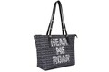 Geanta Juicy Couture 162, 45x15x35 cm, piele ecologica, negru