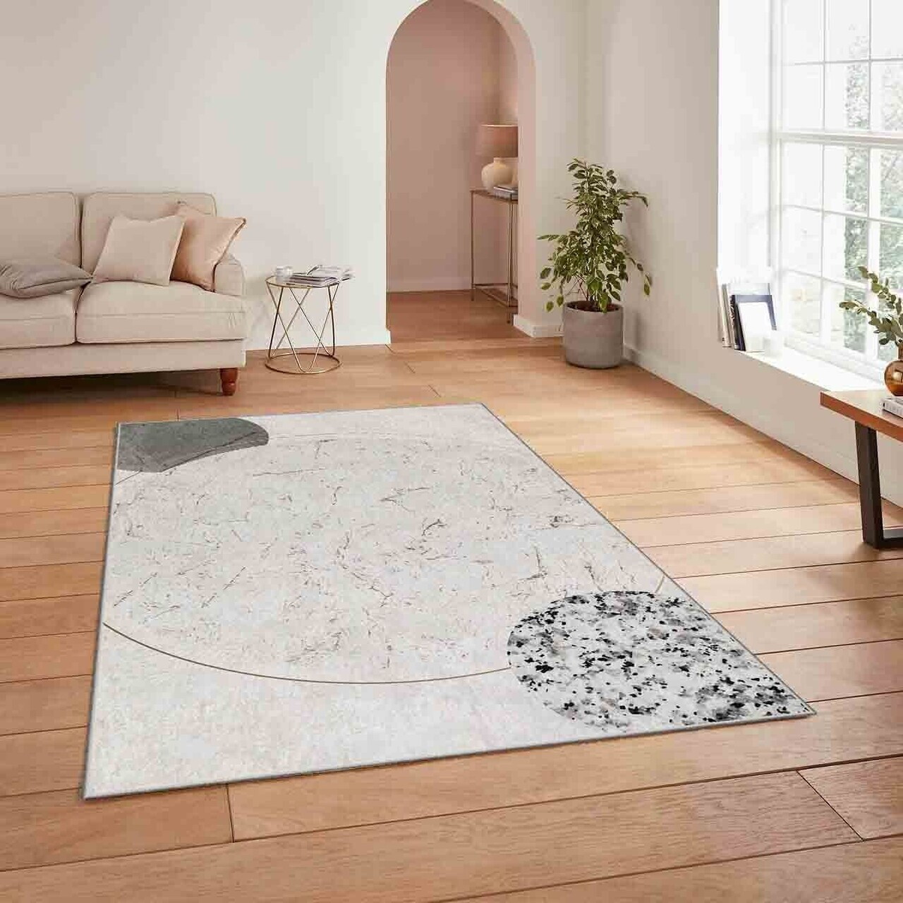 Covor, HM-CRP25-5, 100x140 cm, Poliester, Multicolor — imaginea 2