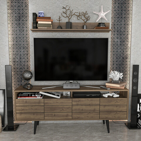 Comoda tv, retricy, ola, 160x35x64.5 cm, pal, nuc