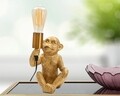 Lampa de masa Monkey, Mauro Ferretti,  1 x E27, 40W, 17x14.5x25 cm, auriu