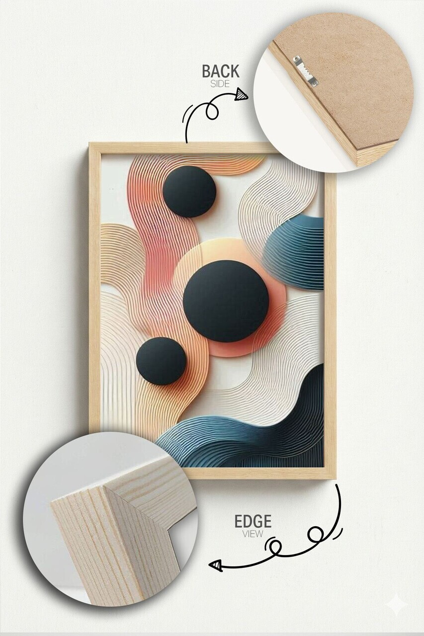 Tablou decorativ, Artnewclahsp53-5070, Lemn masiv, MDF, Multicolor - view 4