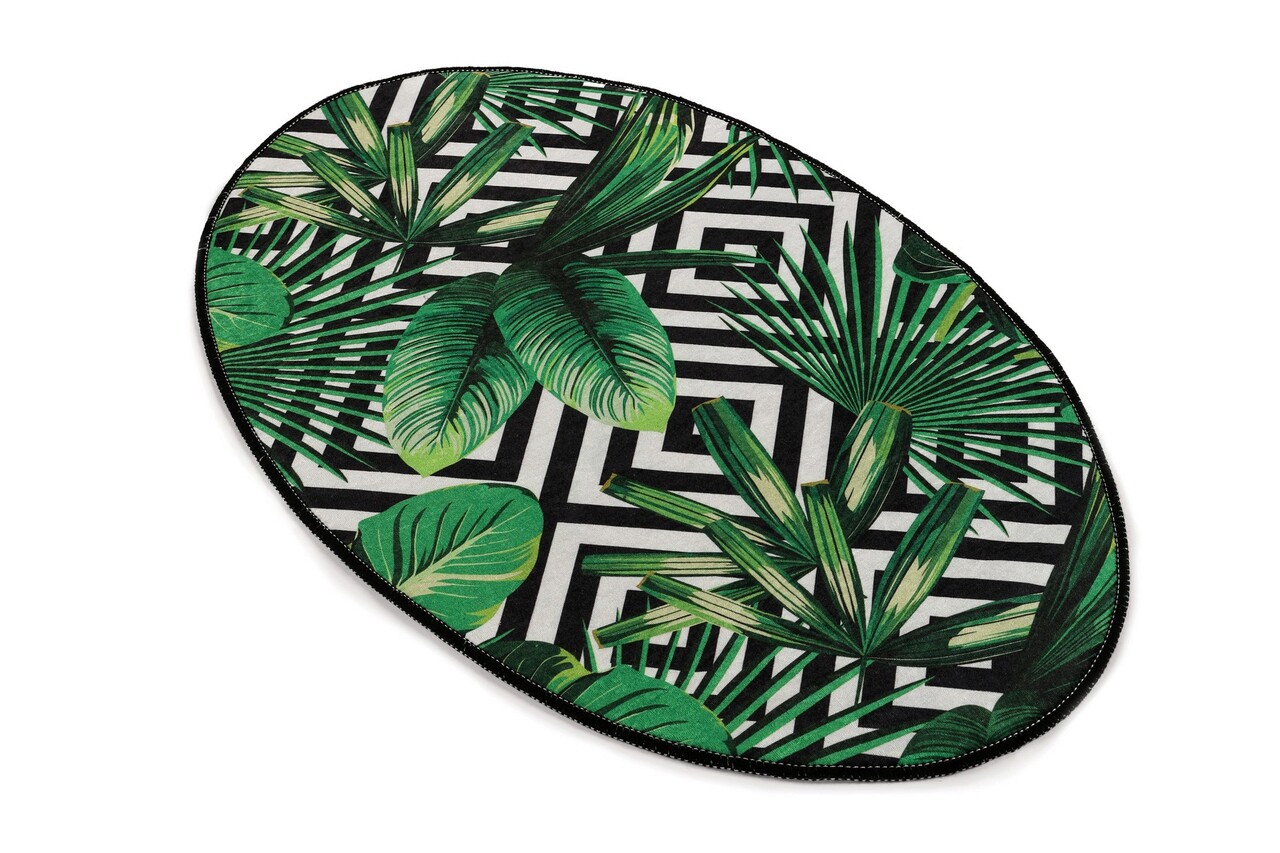 Covor, Tropik Oval DJT, 60x90 cm, Multicolor - view 3