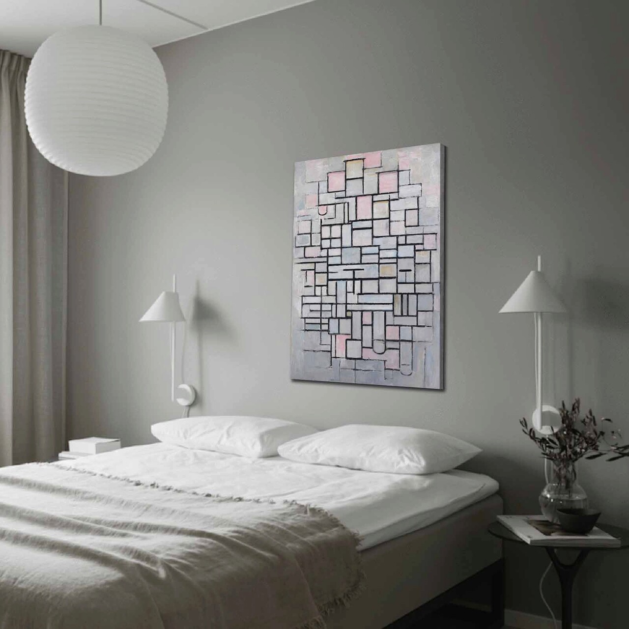 Tablou decorativ, 70100FAMOUSART-062, Canvas, 70 x 100 cm, Multicolor - 1 | YEO