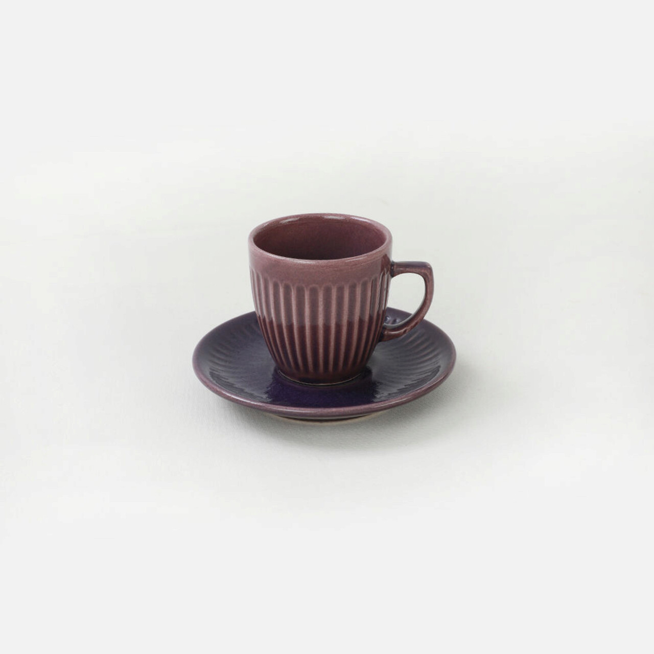Set cesti de cafea, Keramika, 275KRM1652, Ceramica, Mov - 1 | YEO