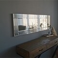 Oglinda decorativa A303Y, Neostill, 40 x 120 cm, argintiu