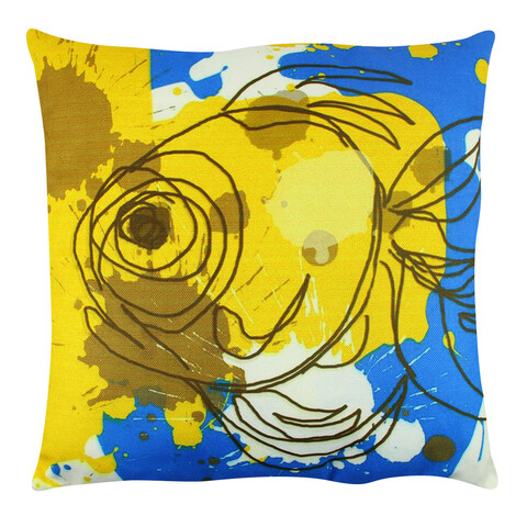 Perna, a12561, 43x43 cm, 50% bumbac / 50% poliester, multicolor