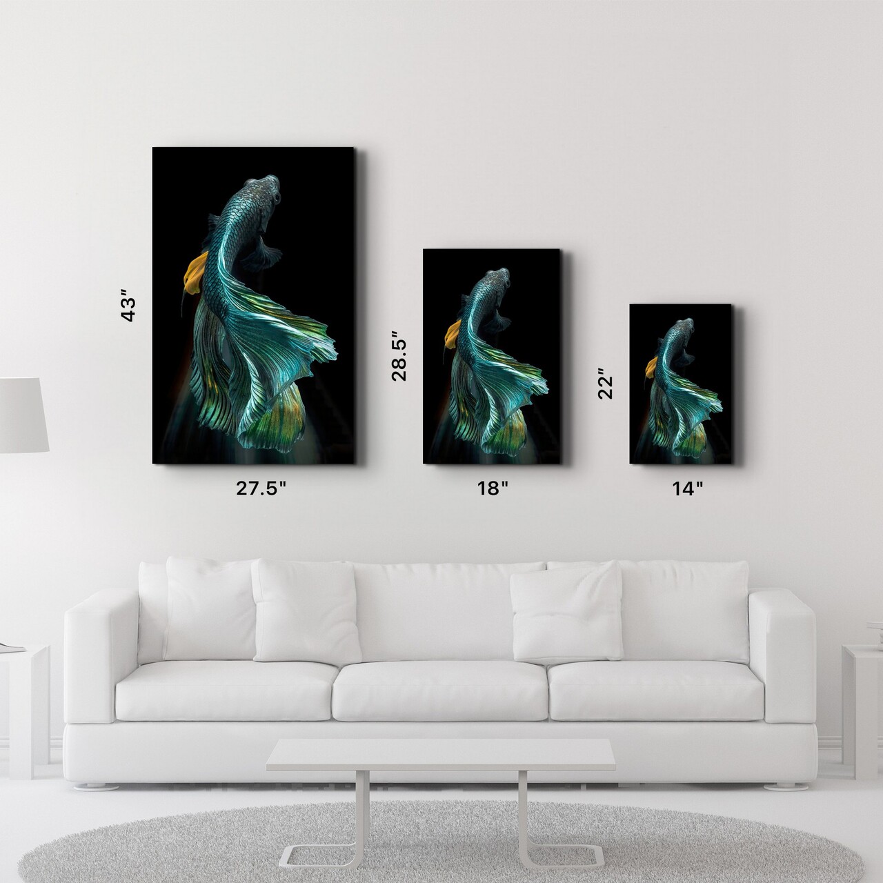 Tablou decorativ, CAM-1093, Dimensiuni: 46 x 72 cm, Multicolor - view 6