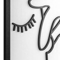 Tablou decorativ, Pinch Mood, Dimensiune: 20 x 25 cm, Alb/Negru