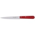 Set tocator si cutit pentru decojit Les Couteaux, Jean Dubost, 39x23 cm, inox/lemn de fag, rosu