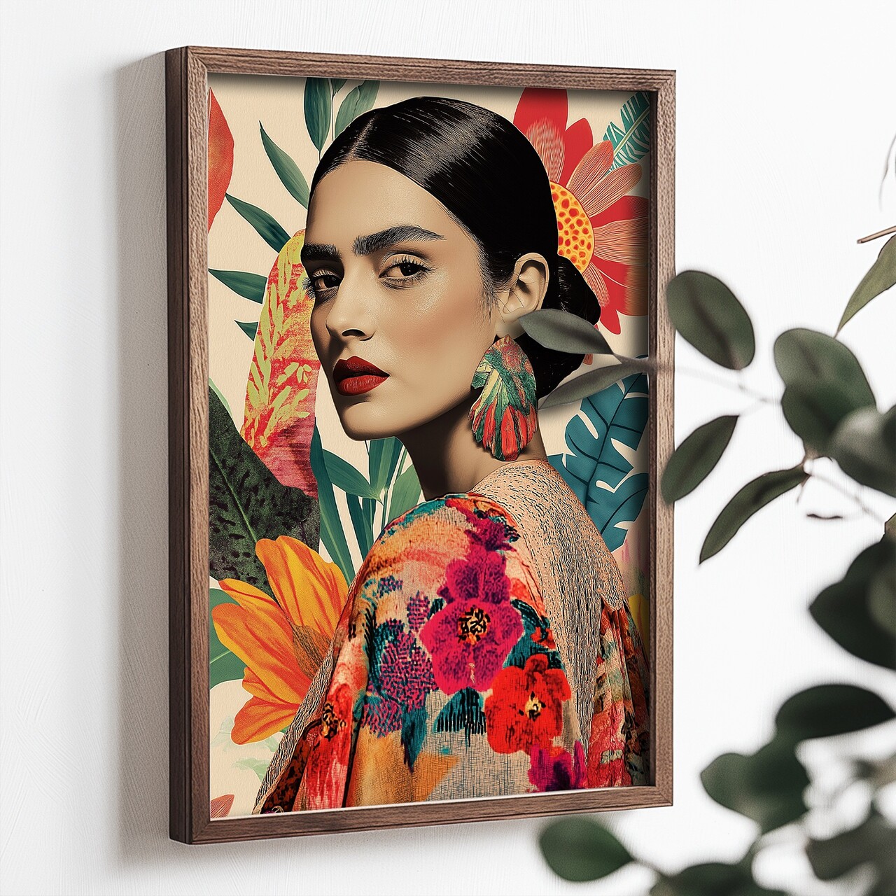 Tablou decorativ, TUN022-L, Lemn, Multicolor - view 3