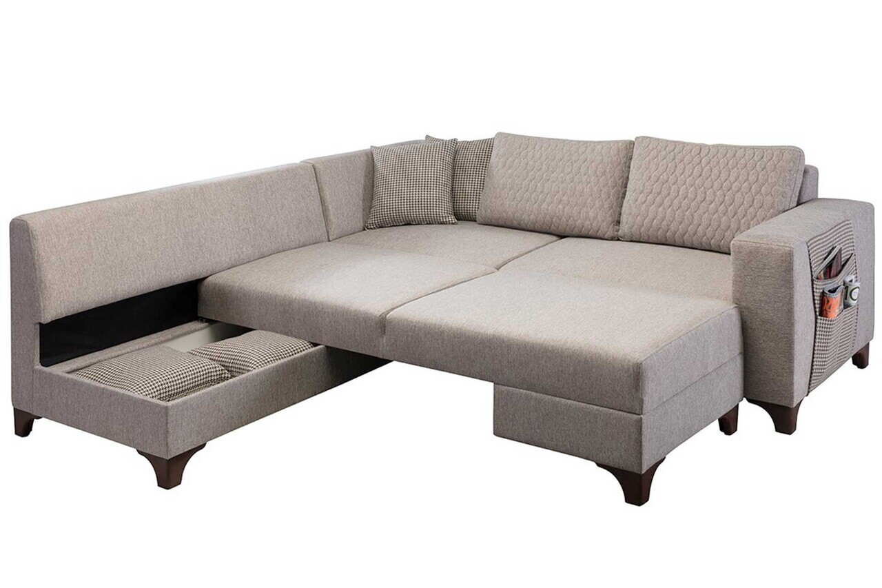 Coltar, Atelier del Sofa, 752EST1399, Lemn de carpen/PAL melaminat, Crem - view 3