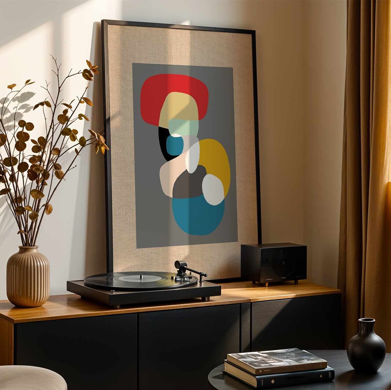 Tablou decorativ SC11367_70100 Dimensiuni: 74 x 104 cm Multicolor