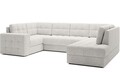 Coltar extensibil dreapta 5 locuri ELTAP, RT-01ROY, Blewett, 299x198x82 cm, lemn/poliester, alb