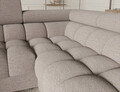 Coltar extensibil dreapta 3 locuri ELTAP, RT-18ROY, Fectory, 346x205x93 cm, lemn/poliester, bej deschis