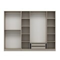 Dulap pentru haine, Hanah Home, Nisa, 270x210x52 cm, Gresie