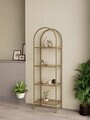 Corp biblioteca, Hanah Home, İdil, 47x158x30 cm, Aur / Bronz