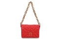 Geanta, Lucky Bees, 520 Red, piele ecologica, rosu